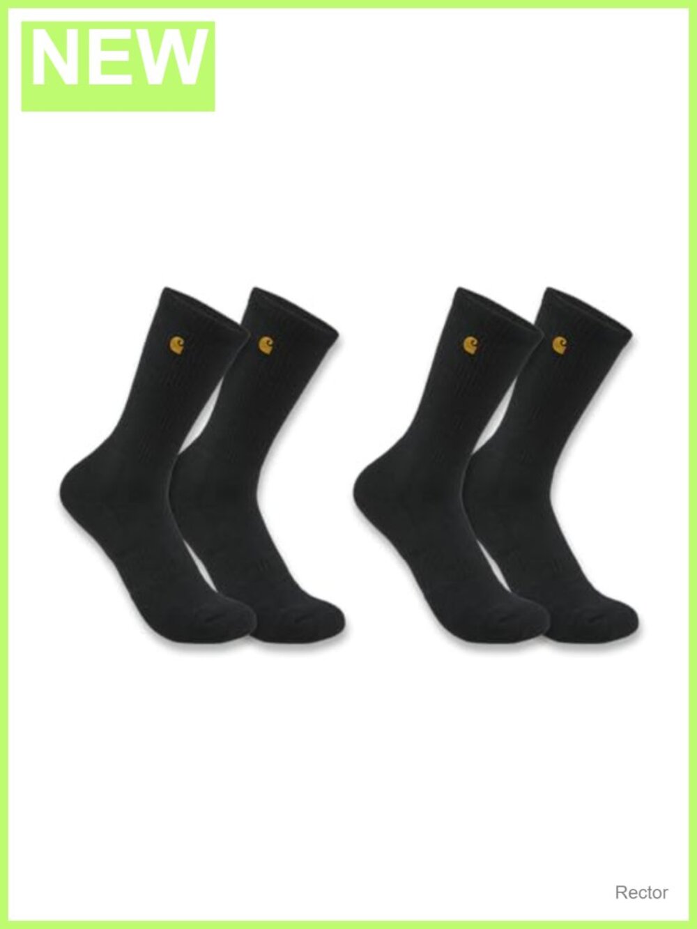 Women's Force Midweight Crew Socks 2 Pack Sweat Wicking